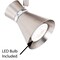 Vaxcel Alto 6 Light LED Brushed Nickel Swing Arm Ceiling Spot Light C0221 - alternate 6